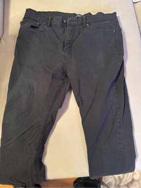 Chaps 38x32 Dark Gray Casual Pants